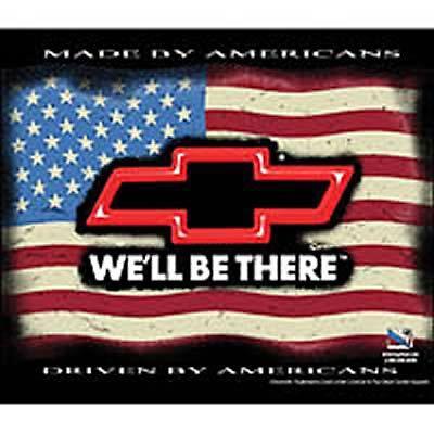 Ghh t-shirt cotton chevrolet we'll be there black men's x-lg each