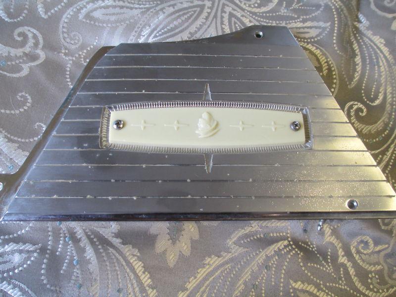 1964 ford montclair rear sail panel light moulding trim