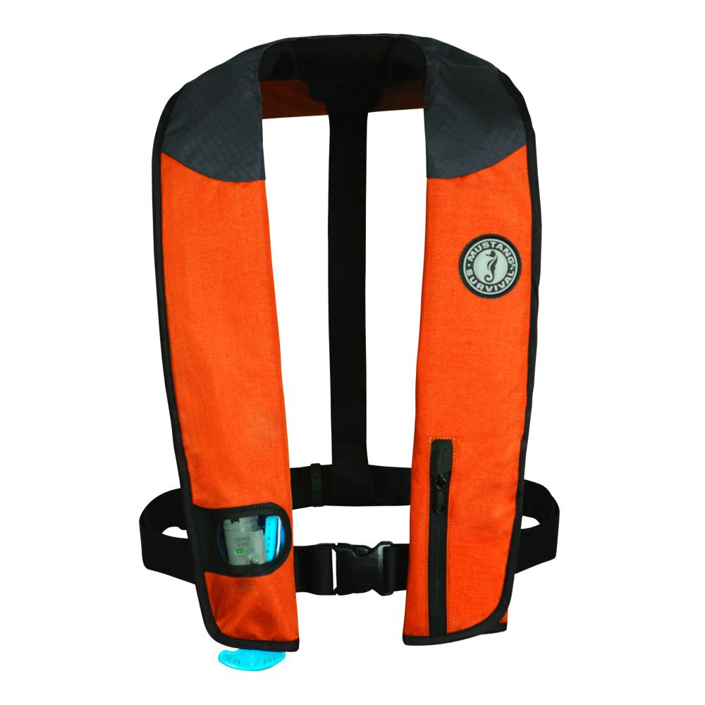 Mustang deluxe adult inflatable - manual - universal - royal/black/carbon md3085