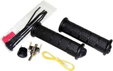 Symtec heat demon atv heated handlebar grips with round rocker switch