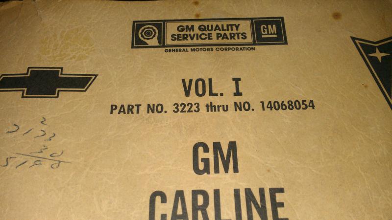 Vintage 3/86 GM GMC Factory OEM Carline Dealer Parts Accessories Price Schedule , US $49.99, image 5