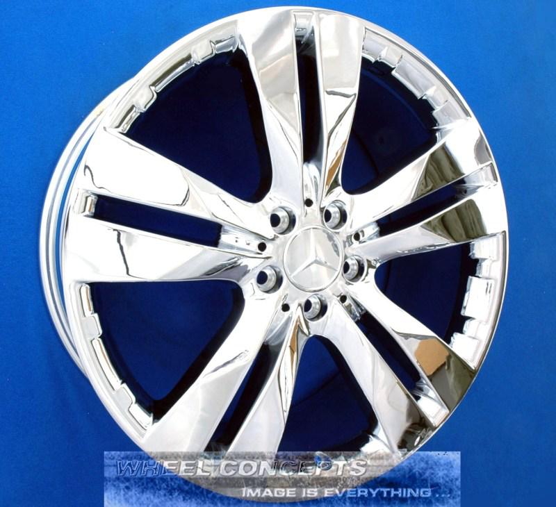 Mercedes gl350 gl450 gl500 20 inch chrome wheels rims 20" gl 350 450 500 bluetec