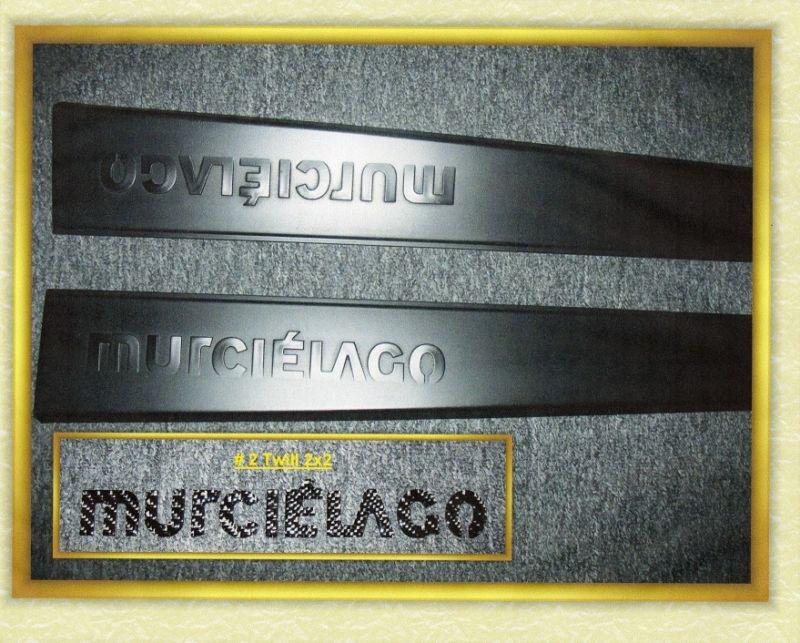 Lamborghini murcielago door sill letters