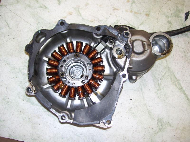 2003-04 kfx400 complete stator assy. w/ covers,idler gears,also 2005-6 ?? (c3,2)