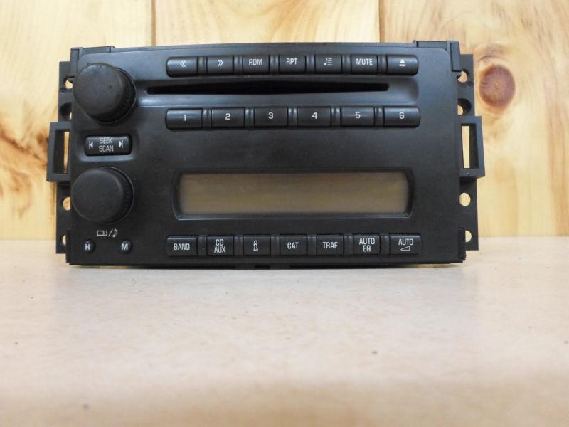 2005 saturn relay am/fm/single cd car stereo