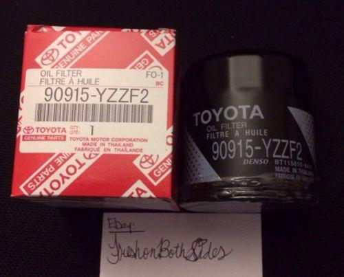 Toyota genuine oem oil filter corolla 90915-yzzf2