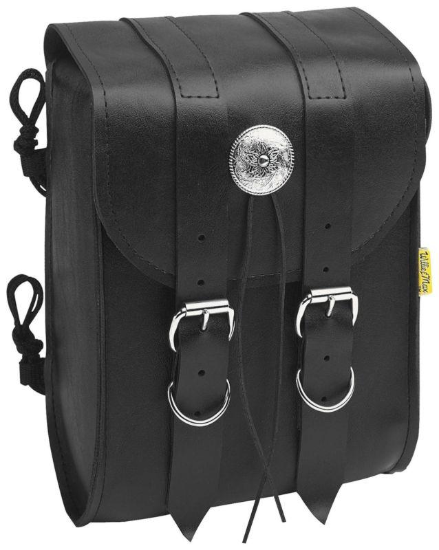 Find NEW WILLIE & MAX DELUXE SISSY BAR BAG SISSY BAR BAG, BLACK, 8" X