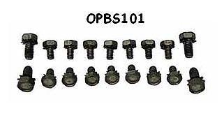 57 - 80 chevy small block oil pan bolt set sb camaro
