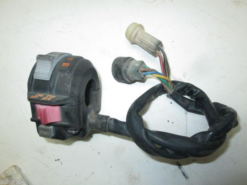 Yamaha 1991 yfm350 350 warrior left control switches