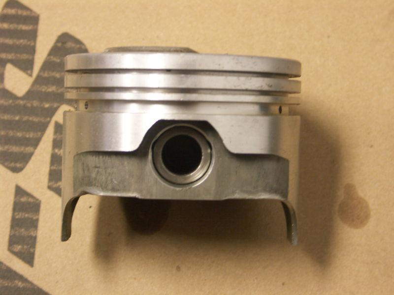 Used (7) trw l2304 forged pistons small block chevy 350 4.030"  - .100" dome 