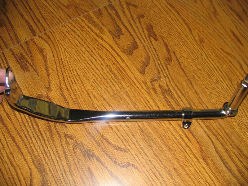 Harley davidson chrome jiffy stand