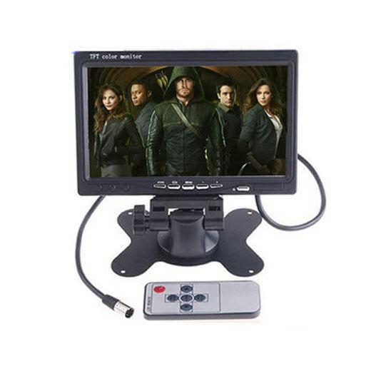 7'' inch tft lcd headrest color car rearview monitor vcr dvd q