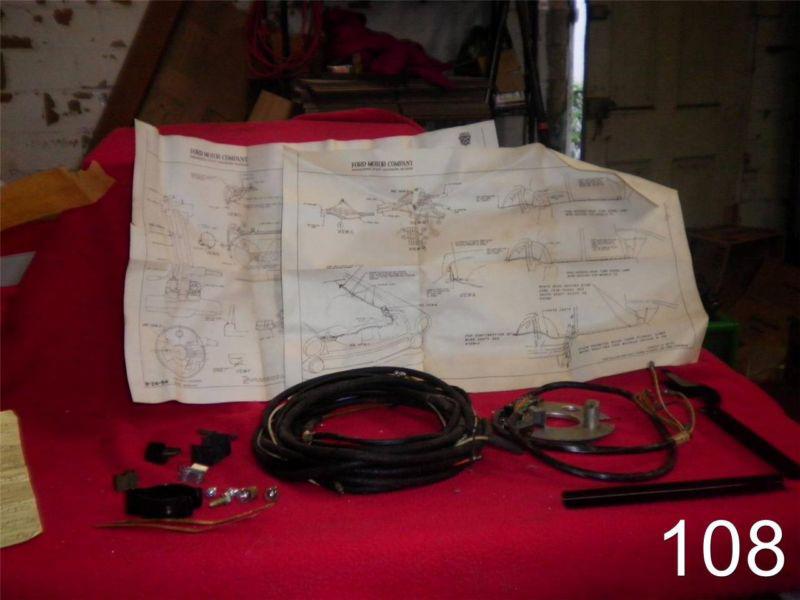 Fomoco nos 55 ford fairlane t-bird ? turn signal kit