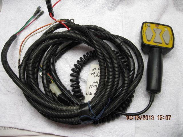 Meyer plow sam hand held controler w/genuine meyer harness,e-47,e57,e60 snowplow