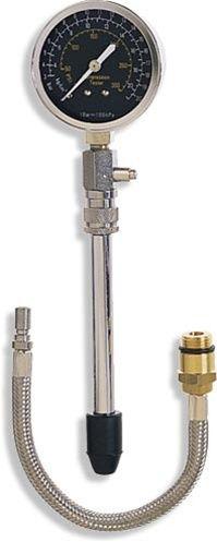 Esi 702 universal professional compression tester - screw in w/s.s. flex hose