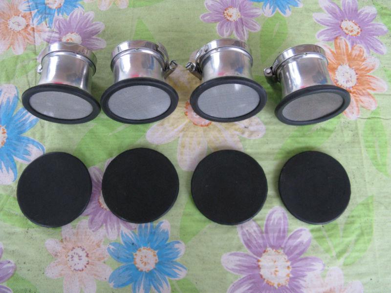 Velocity stacks! all alum.fits all mikuni 26mm carburators! kz1000 kz900 !