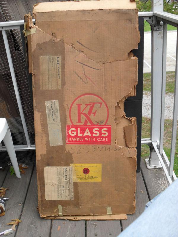 Vintage Kaiser Frazer 1952 - 1953 #214023 Left Vent Window & Frame NOS MIB OEM, US $99.95, image 2