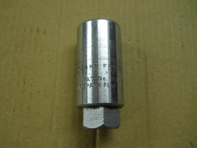 Vintage proto 3/8 drive spark plug socket 5026 hp 13/16