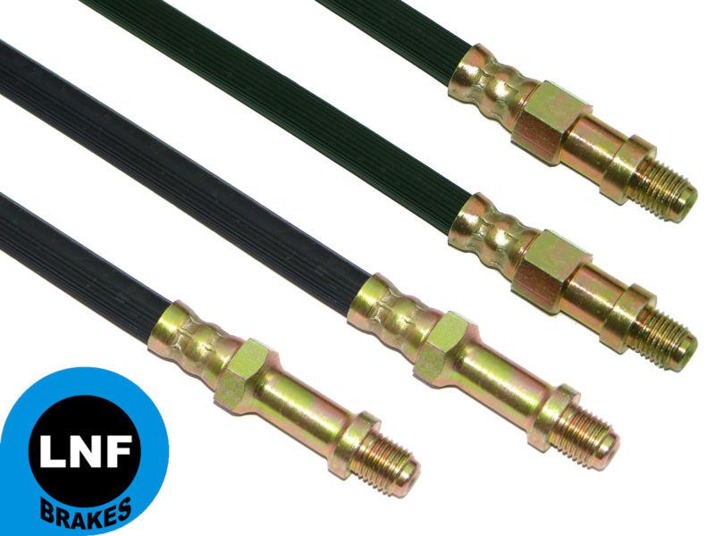 68 69 cadillac 75 fleetwood 60 special - disc brake hose set x4 (2fr+2rr)