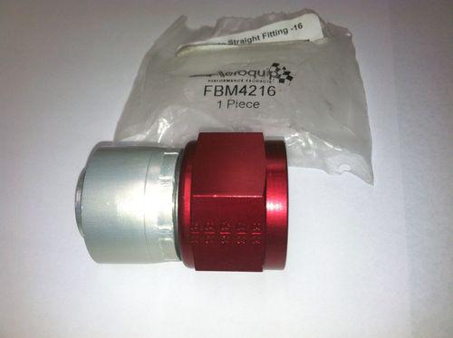 Aeroquip fbm 4216 hose fitting -16 lightweight swivel straight