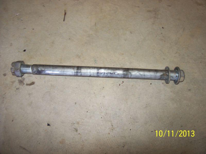 Oem factory 94-06 kawasaki ex250f ex250 250 ninja front wheel axle