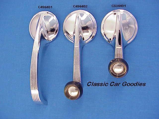 1961 Chevy Door Handles Set (8) 2 Dr Impala Belair Biscayne, US $59.99, image 2
