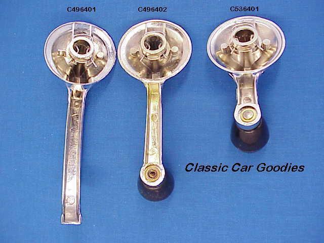 1961 Chevy Door Handles Set (8) 2 Dr Impala Belair Biscayne, US $59.99, image 3