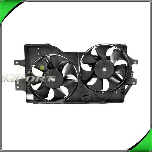 96-00 dodge grand caravan voyager dual a/c fan motor shroud replacement