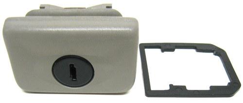 Cadillac catera glove box latch handle gray