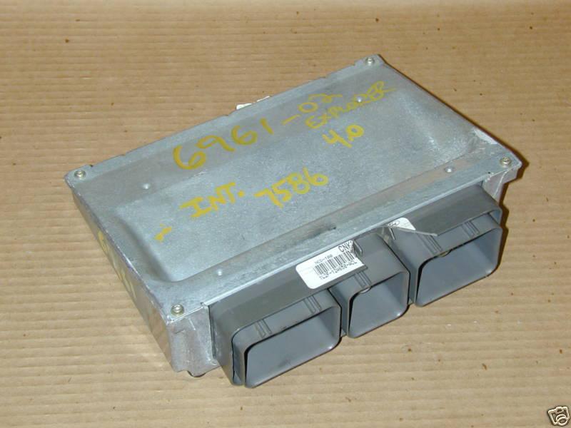 2002 02 ford explorer mercury mountaineer 4.0l engine computer ecu ecm pcm