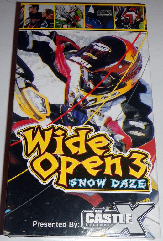 Castle x wide open 3 snow daze 2002-03 wsa national racing series tour vhs