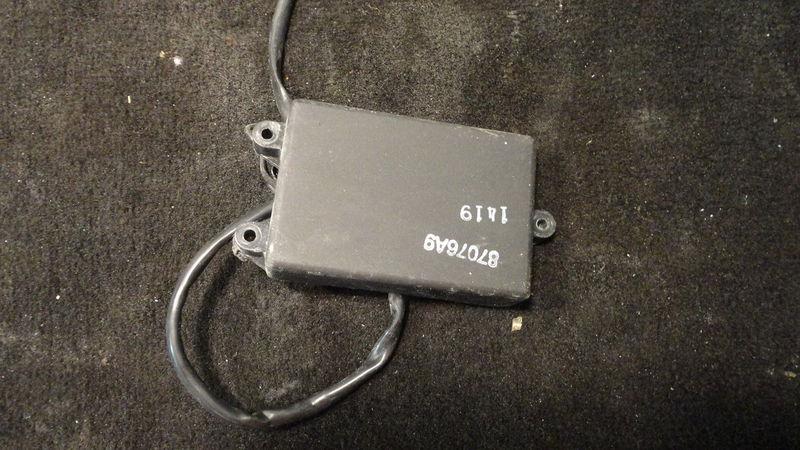 Idle speed control #87076a10 for 2000 mercury 225hp 2.5l promax outboard motor