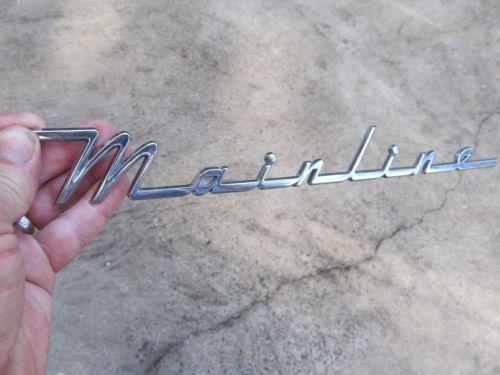 Nos ford 1953, 1954 mainline trim