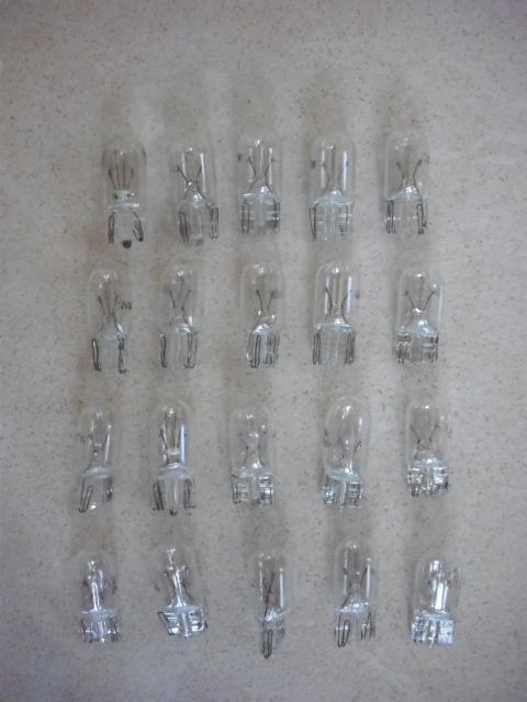 SCOOTER GY6 50CC 110CC 125CC 150CC 250CC HIGH QUALITY BULBS 3W 20PC, US $5.99, image 2