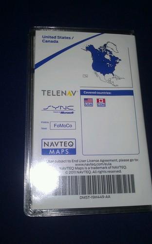 New OEM A4 Ford Lincoln SD navigation map card, US $60.00, image 2