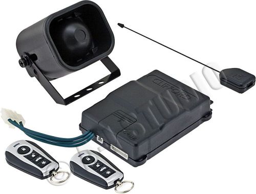 Clifford matrix-12 car/vehicle 1-way 6 channel security keyless entry system