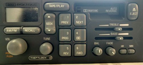 1996-2000 oem pontiac grand prix stereo part# 09376112