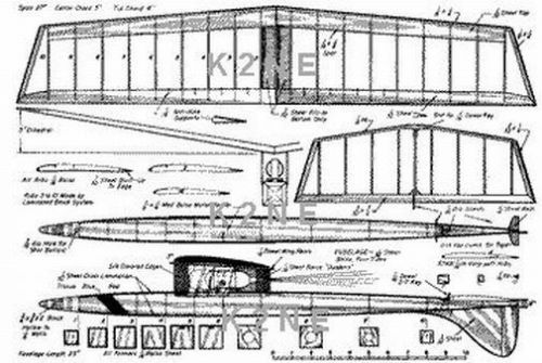 Model aircraft 11 vintage plans on cd ages 18+ collection/varies k2ne web store