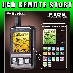 Fm 2 way car alarm remote start 2 lcd remotes 9000 ft+ (f series)