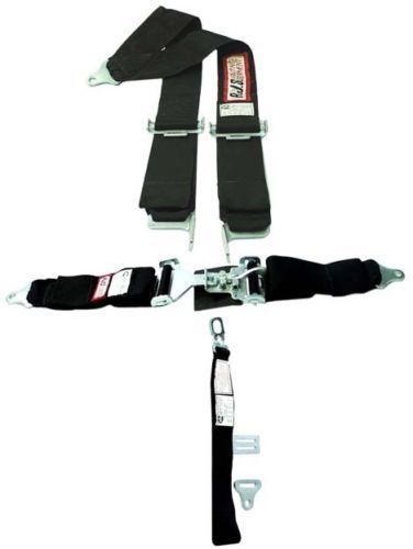 Rjs racing 50502-16-06 5 point safety harness seat belts black sfi 2016