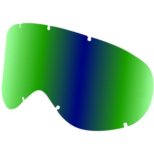 Castle eyewear force/force se goggle replacement dual lens green mirror
