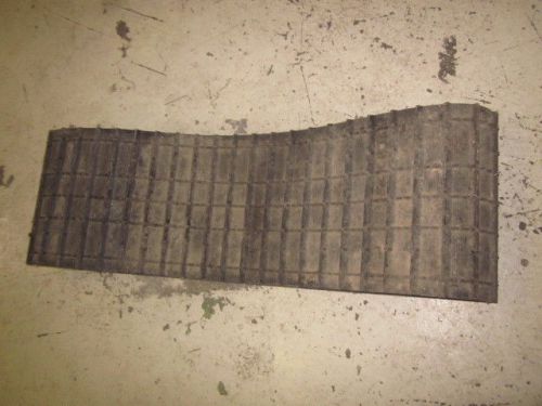 Vtg john deere 600 widetrack snowmobile track m64361 18" x 118.5" ski whiz etc