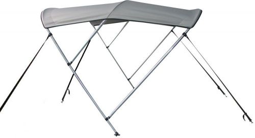 T3669s-bt2 6' replacement 3 bow bimini top 67"-72"" wide  w/boot grey - no frame