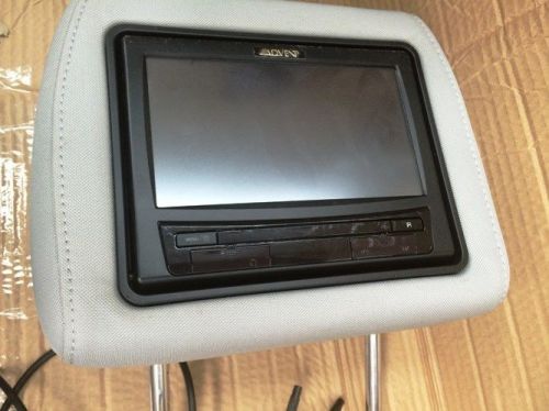 Advent car headrest with 7'' monitor