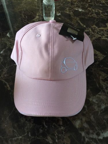 Genuine mercedes benz smart collection cap hat " open your mind " pink
