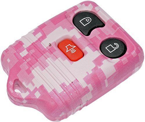 Keyless remote case replacement pink digital camouflage