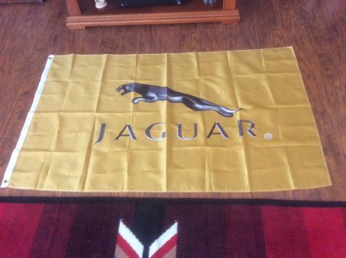 Jaguar flag banner 35&#034; x 58&#034;