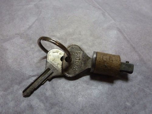 Rootes ignition lock and keys