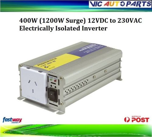 400w (1200w surge) 12vdc to 230vac electrically isolated inverter