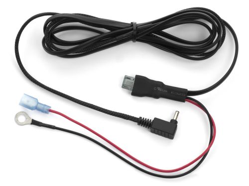 Direct wire power cord for whistler radar detectors w/ inline fuse